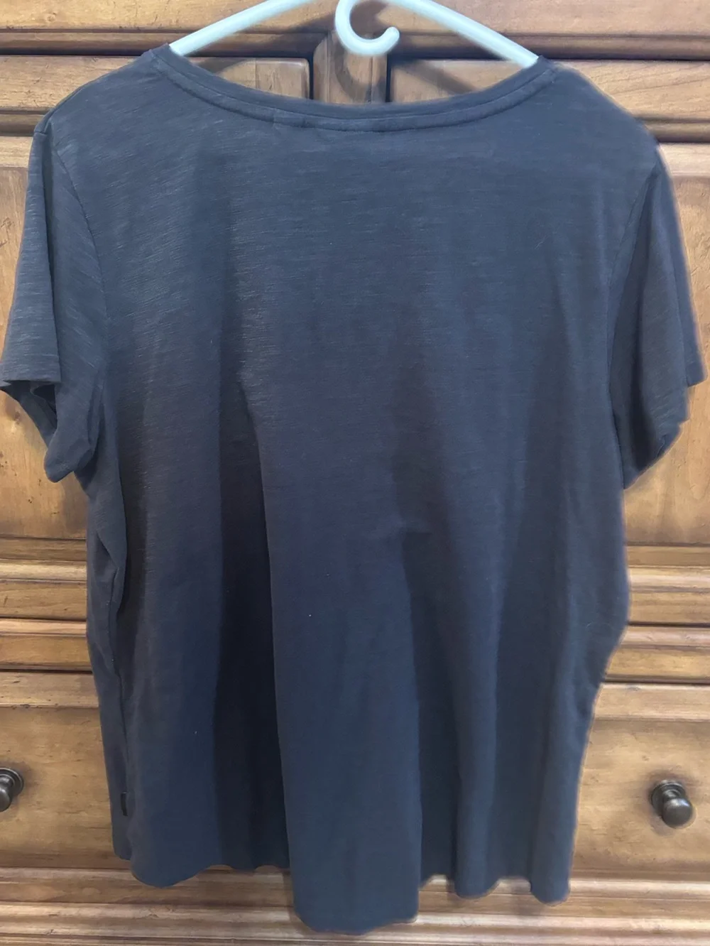 Harley-Davidson Black Performance Tee with Eagle Gray Distressed Graphic